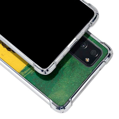 The Lion of Judah Rasta Flag Galaxy S20 FE Clear Case